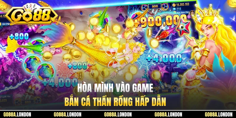 Hòa mình vào game bắn cá thần rồng hấp dẫn