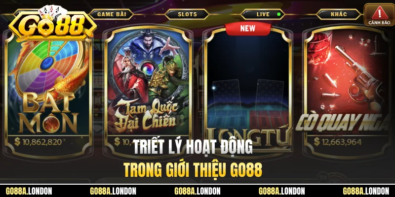 Triết lý hoạt động trong giới thiệu GO88